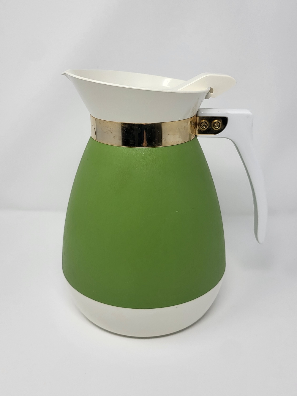 West Bend Vintage Pitcher In Avacodo Green